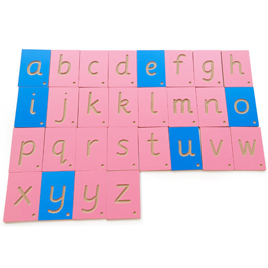 Replacement Discount Grooved Lower Case Letter Tiles