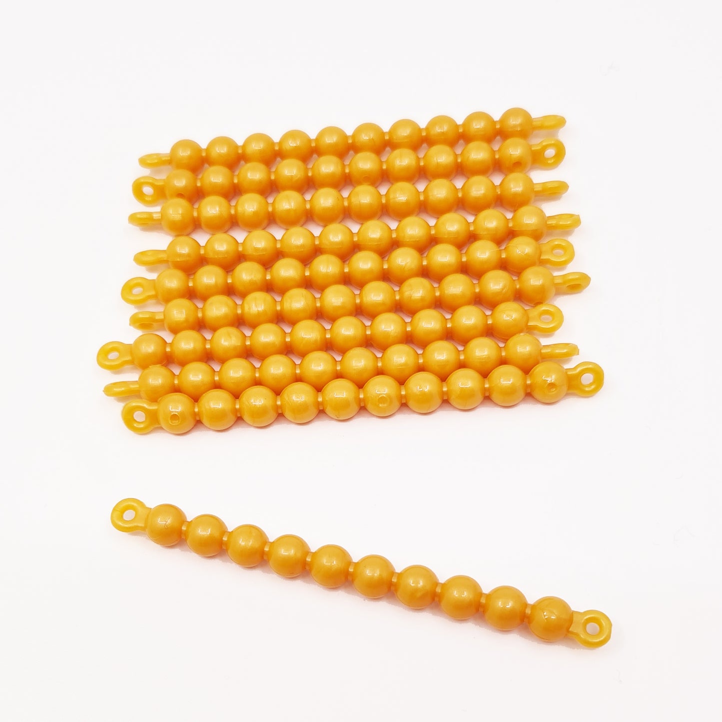 Tens Bead Bars (10) - Connected beads