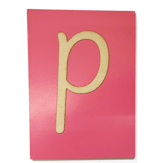 Outlet Sandpaper Letters - Lower Case Sassoon