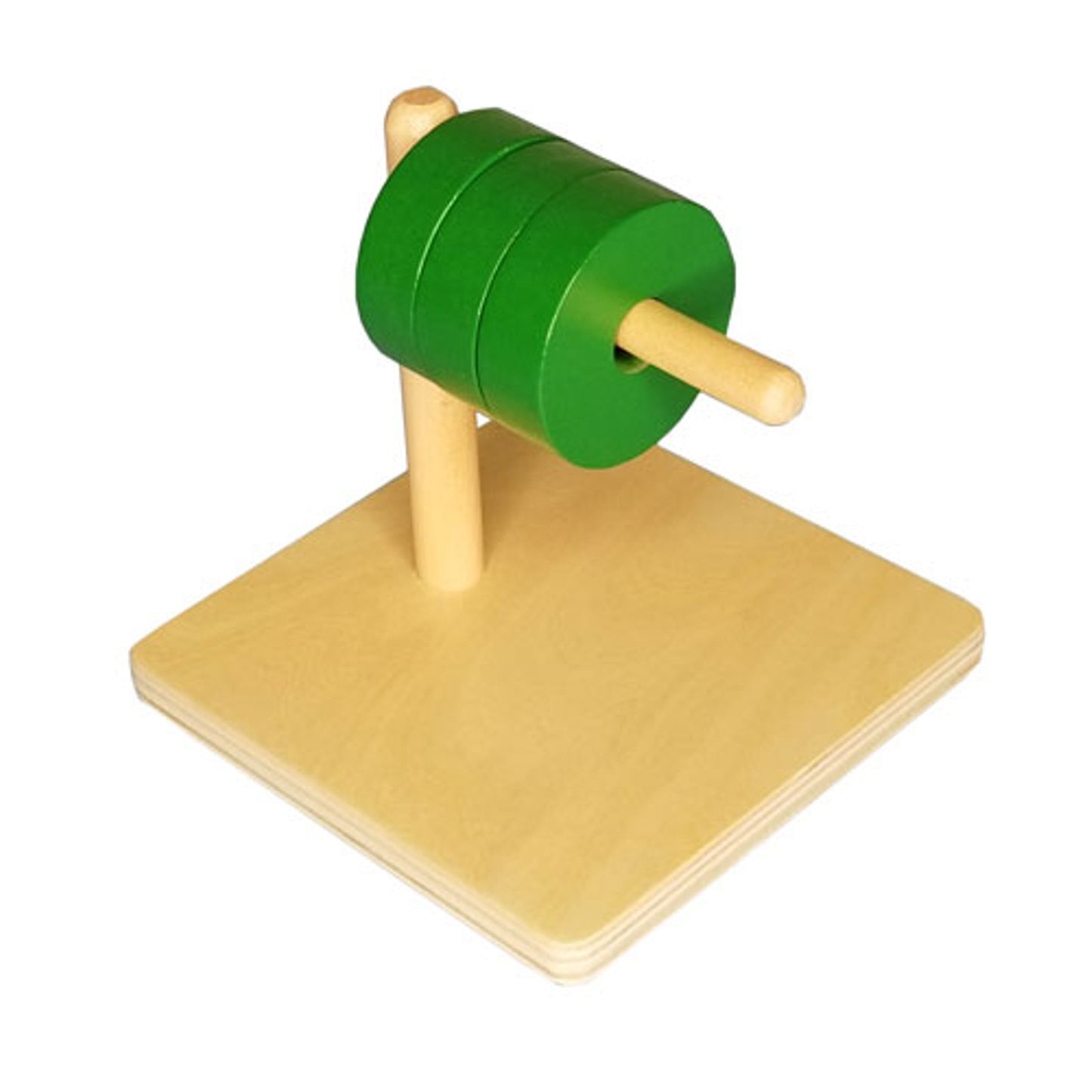 Discs on a Horizontal Dowel