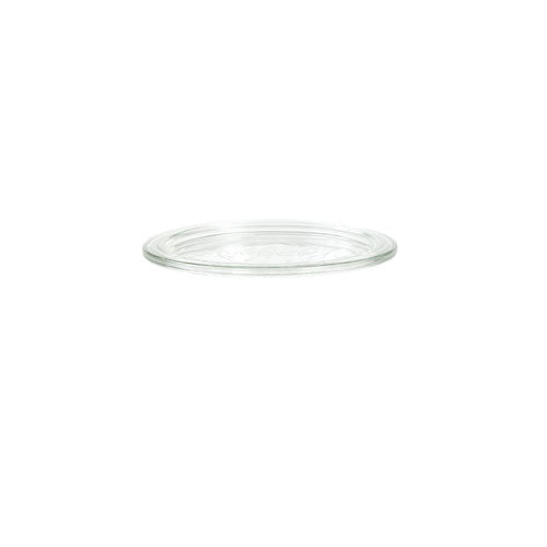 1 x Weck 100mm Replacement Glass Lid . Fits WECK Models 738 739 740 741 742 743 744 745 748.
