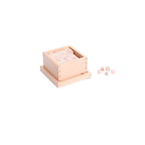 Box with Cubes for Pink Tower (NL)