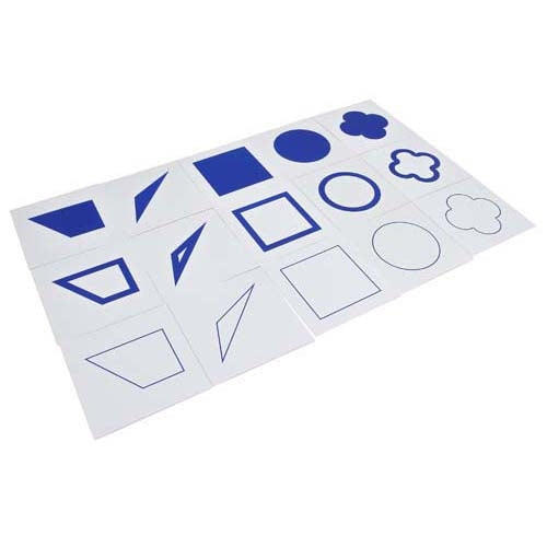 Montessori Geometric Form Cards
