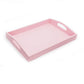 Pink A4 Wooden Tray