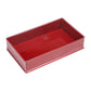 Red Plastic Box  17.5 x 10.1 x 3.4 cm (NL)