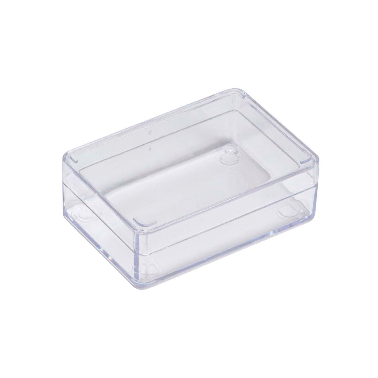 Clear Plastic Box 6.3 x 4.2 x 1.8 cm (NL)