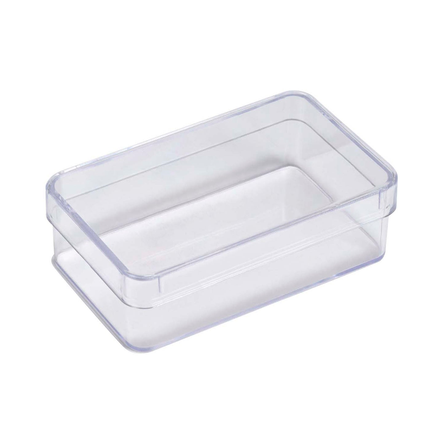 Clear Plastic Box 7.6 x 5.6 x 3 cm (NL)