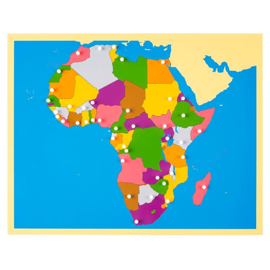 Nienhuis Puzzle Map Of Africa (NL)