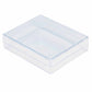 Clear Plastic Box 10 x 8.1 x 2.4 cm (NL)