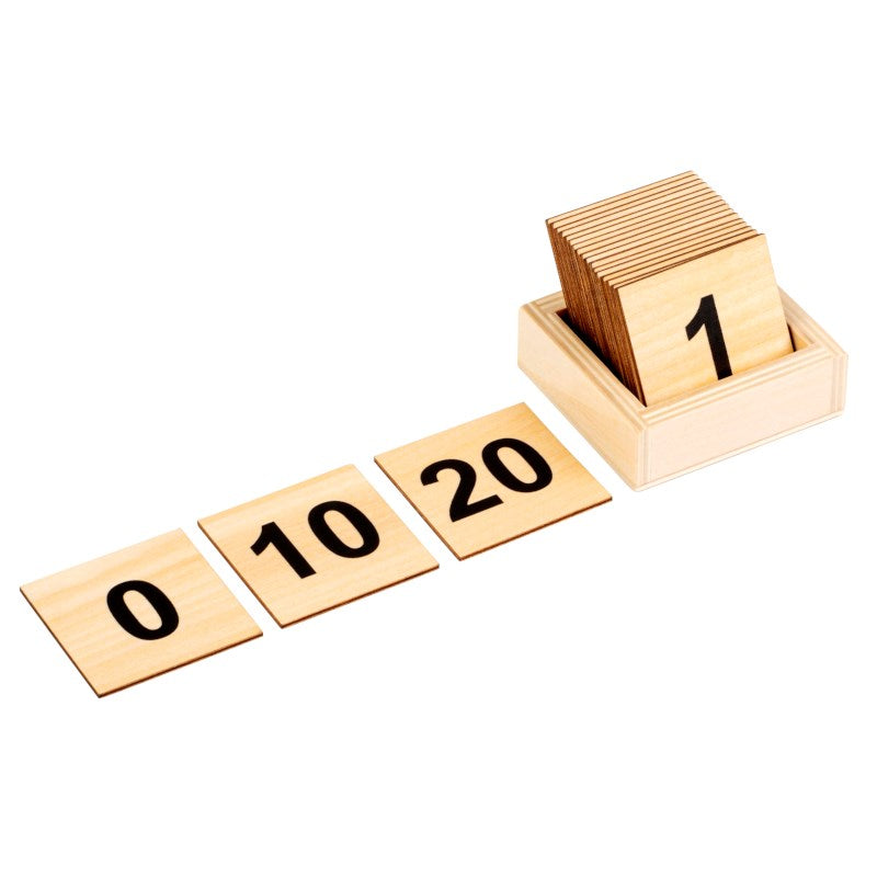 Number cards up to 20 (NL)