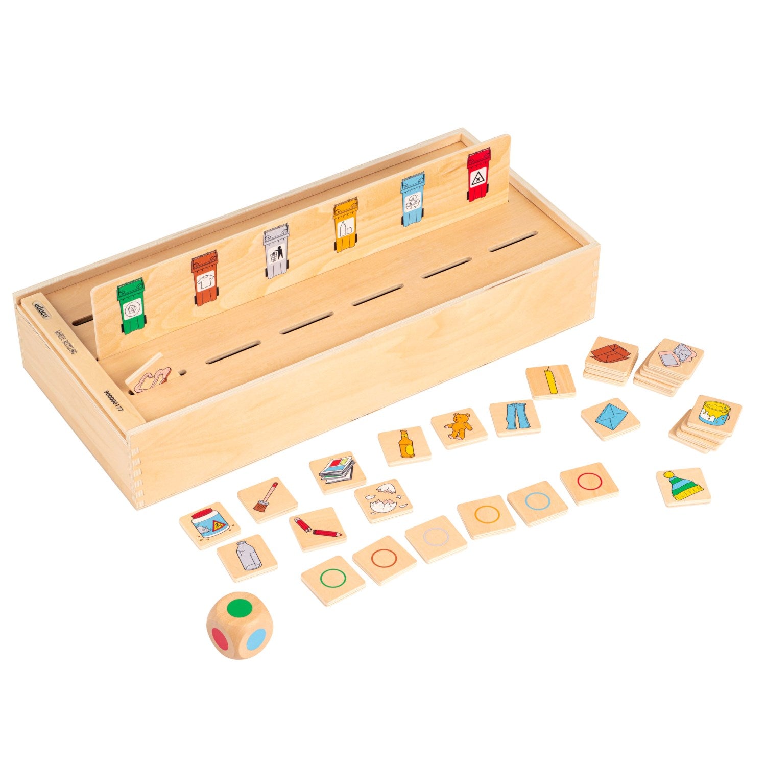Sorting Box Sample Waste Recycling Sort Box (NL) – Absorbent Minds Montessori