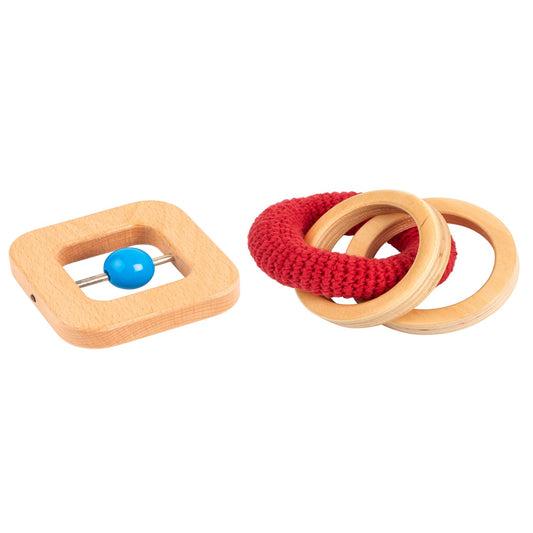 Pair of Rattles and Rings