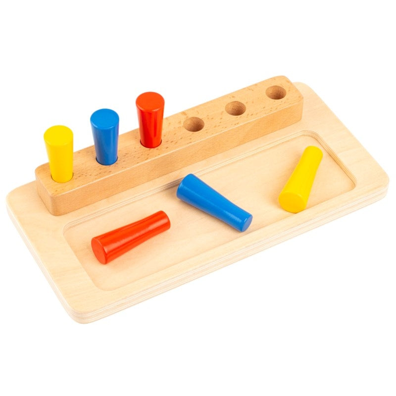 Place the Pegs Board