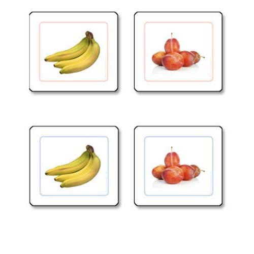 Nienhuis ETC Fruits Matching Cards
