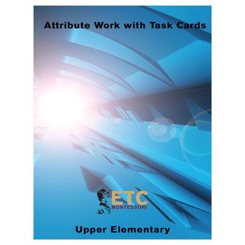 Nienhuis ETC Upper El. Attribute Work with Task Cards