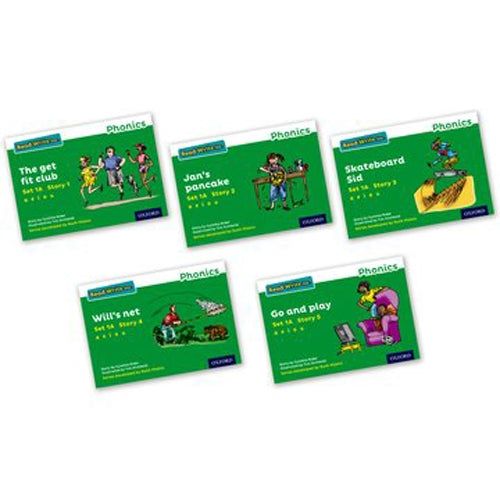 Pack Of 5 Stage 1A Storybooks