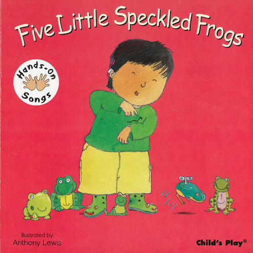 Book: Five Little Speckled Frogs by Anthony Lewis