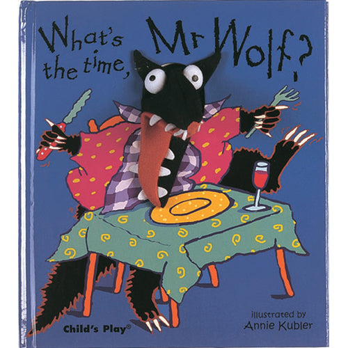 Book: What's the Time Mr Wolf by Annie Kubler