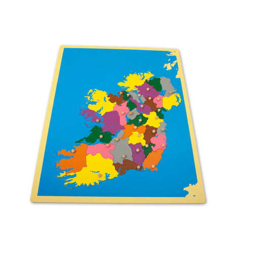 Montessori Ireland Puzzle Map