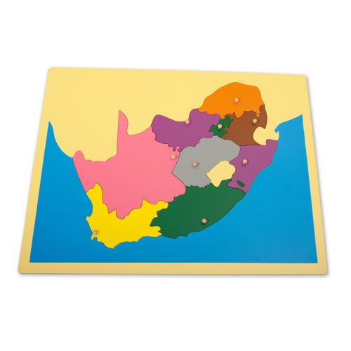Montessori South Africa Puzzle Map
