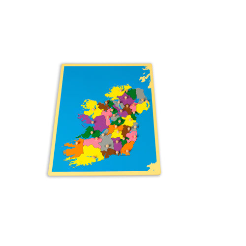 Montessori Small Ireland Board Puzzle Map