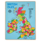 Discount Montessori British Isles UK Puzzle Map