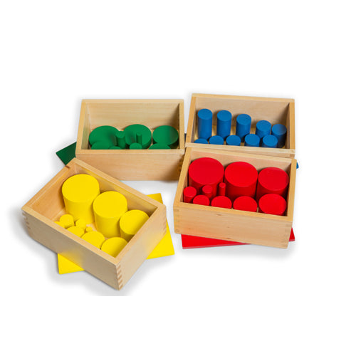 Montessori Economy Knobless Cylinders