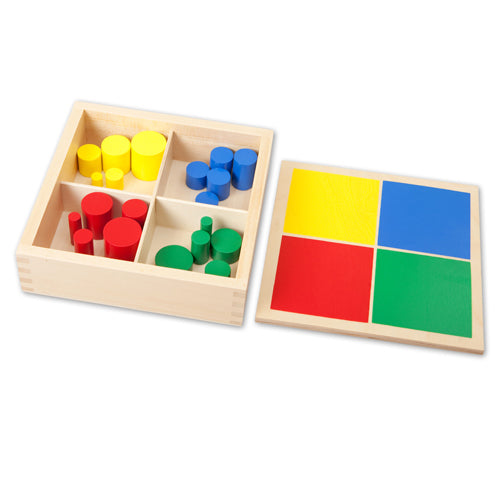 Discount Montessori Mini Knobless Cylinders