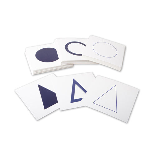 Discount Montessori Geometric Form Cards
