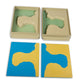 Sandpaper Land and Water Forms Boards