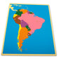 Outlet South America Puzzle Map