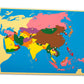 Asia Puzzle Map