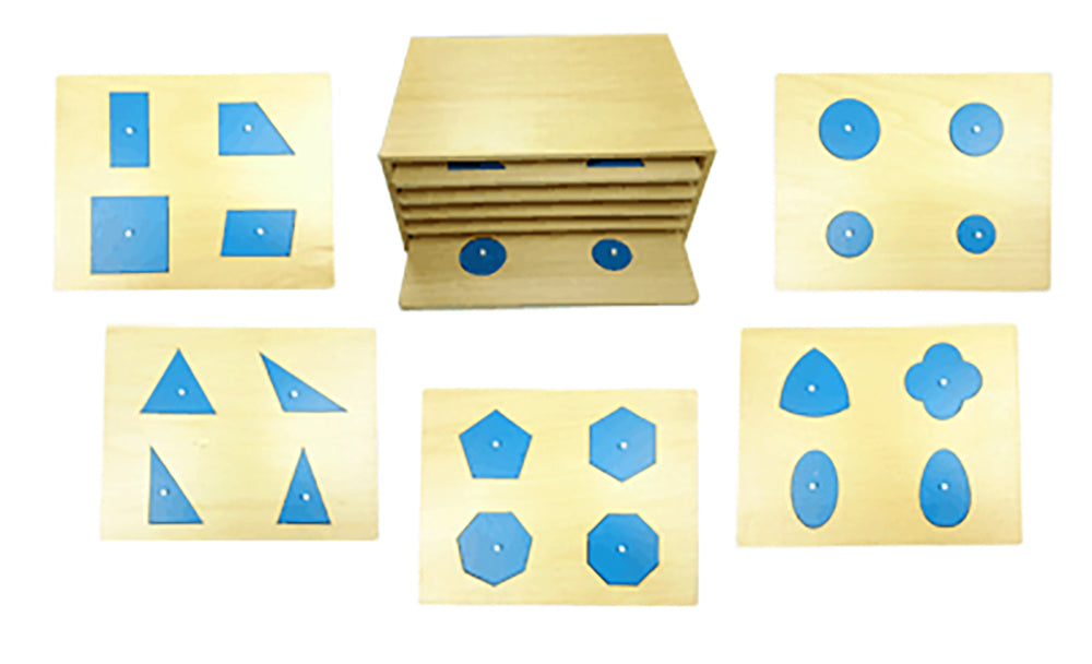 Montessori geometric online shape puzzle presentation