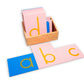 Replacement Sandpaper Letter - Lower Case Print