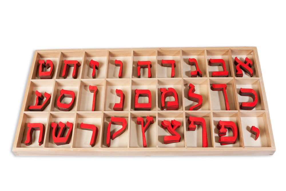 Hebrew Small Movable Alphabet