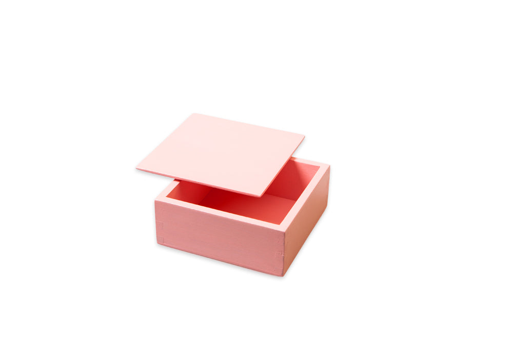 Pink Wooden Language Box