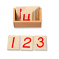 Box for Printed Wooden Number Cards