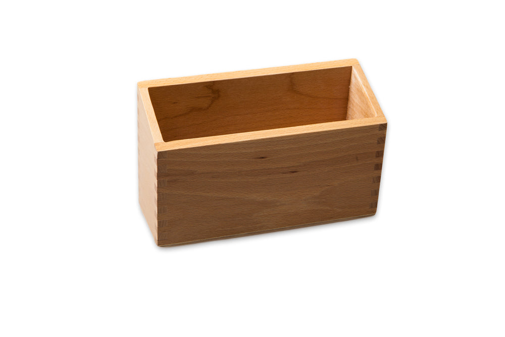 Wooden Box for Sandpaper Numerals