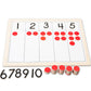 Magnetic Numbers and Counters Boards