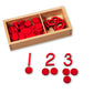 Replacement Red Small Cut-out Numeral