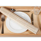 Outlet Four Piece Child's Stainless Steel Cutlery Set