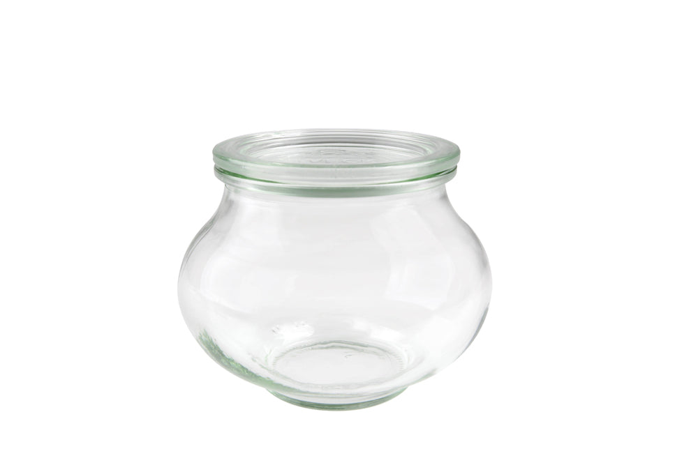 SET OF SIX large 560ml Beautiful Weck Jars. Model 901