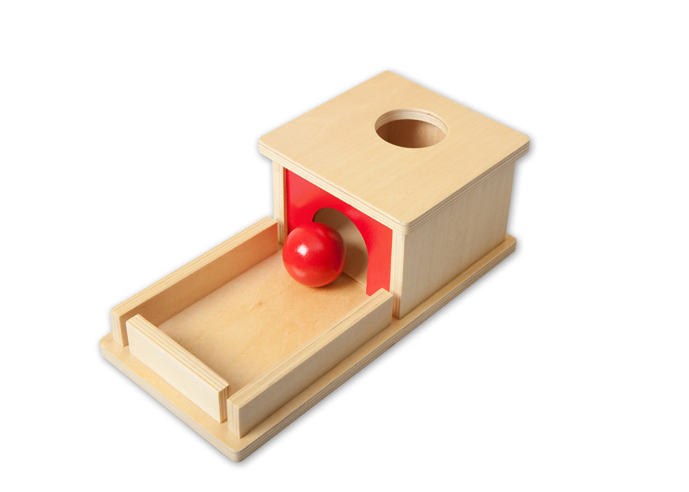 Object Permanence Box with Tray