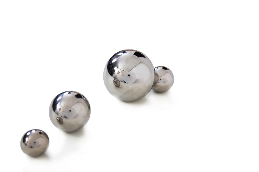4 Metal Reflective Balls