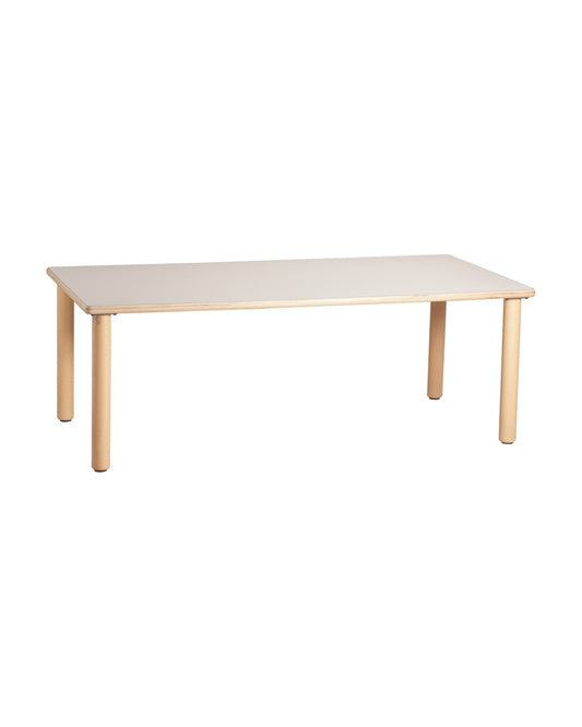 RECTANGULAR WOODEN TABLE - 120x60cm  (NL)