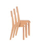 STACKABLE WOODEN CHAIR  (NL)