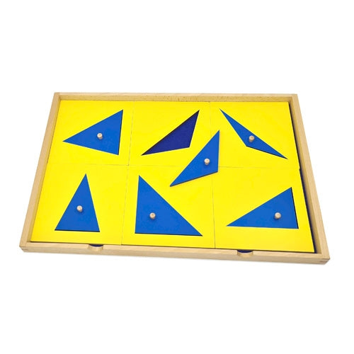 Geometric Presentation Tray with 6 Triangles