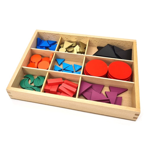 Montessori Wooden Grammar Symbols with Box