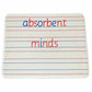 Spelling Mat for Sassoon Large Movable Alphabet (triple)