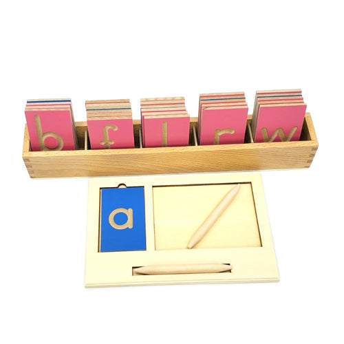 Montessori Mini Grooved Letter Tiles